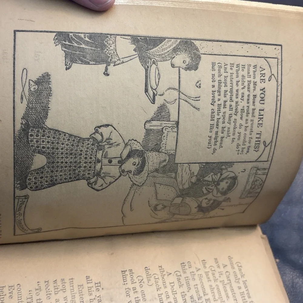 1928 Edition - The Children's Annual Pitter Patter Book‎ - Illustrated-W688